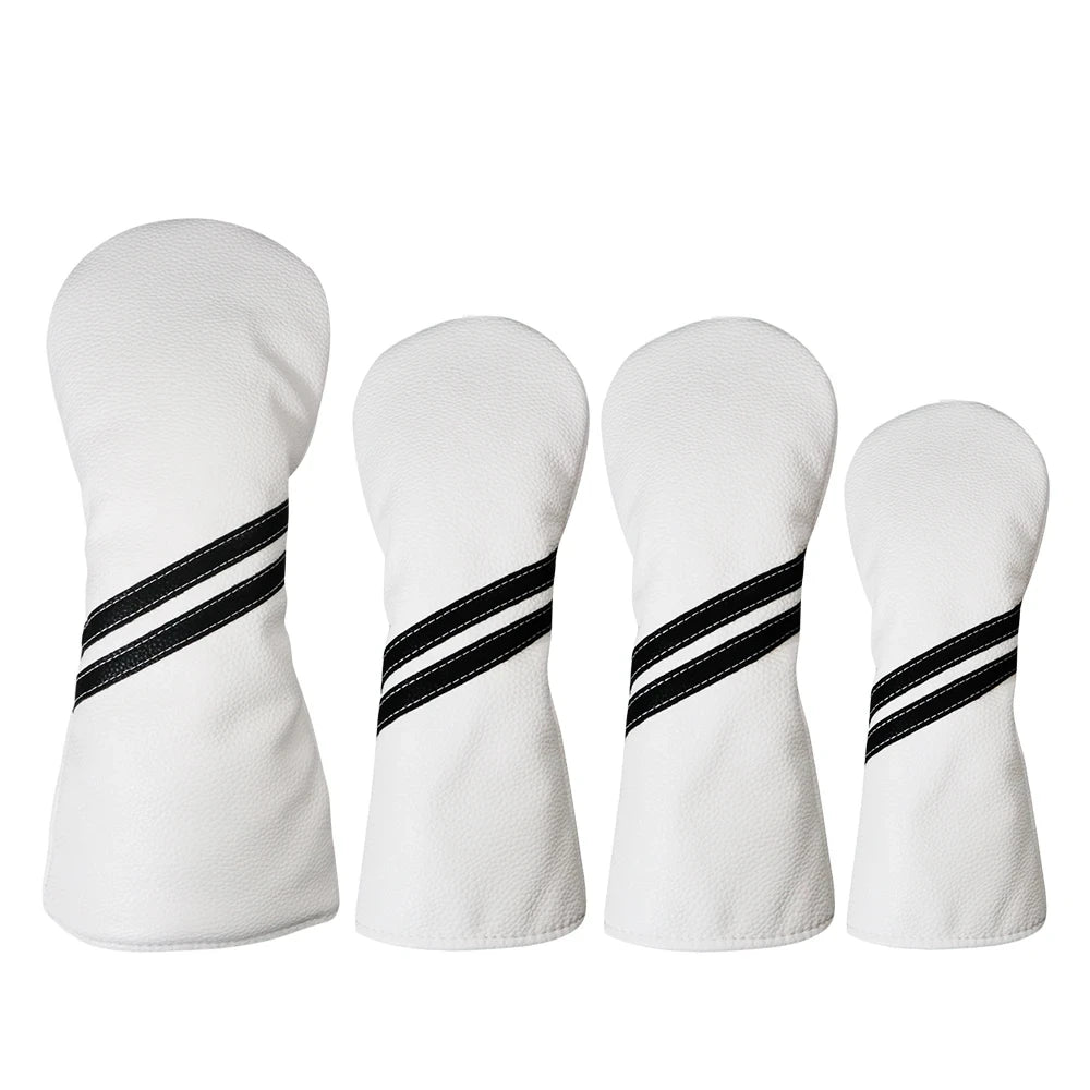 Striped Golf Driver Cover