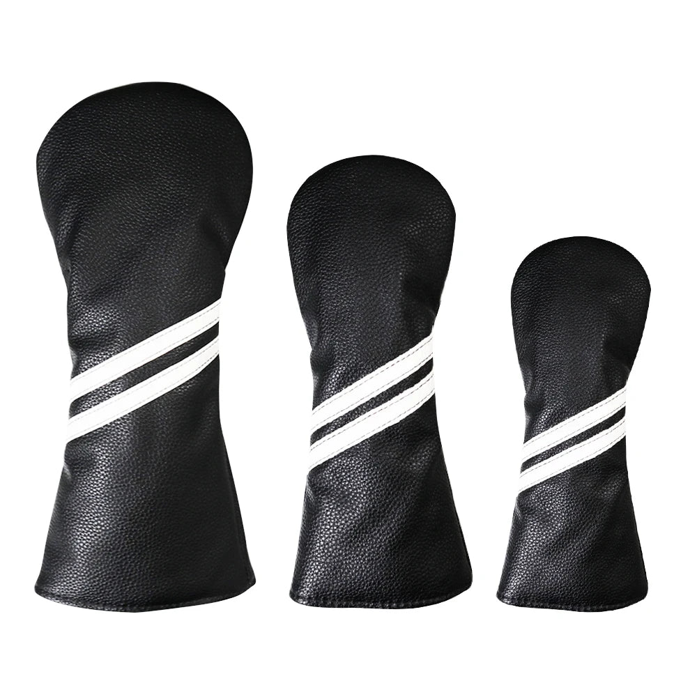 Striped Golf Driver Cover