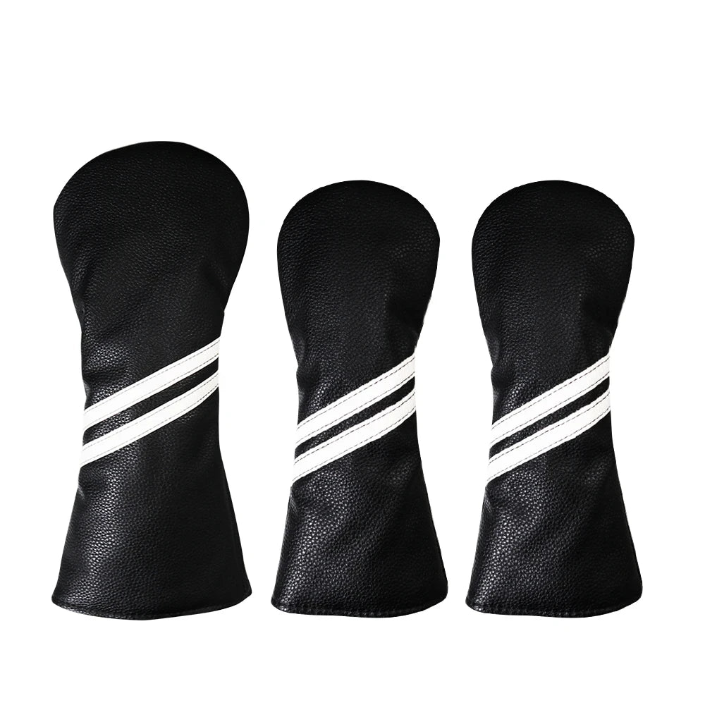 Striped Golf Driver Cover