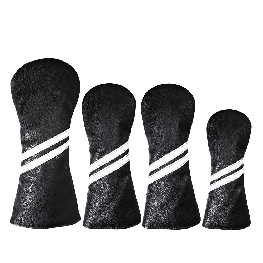 Striped Golf Driver Cover