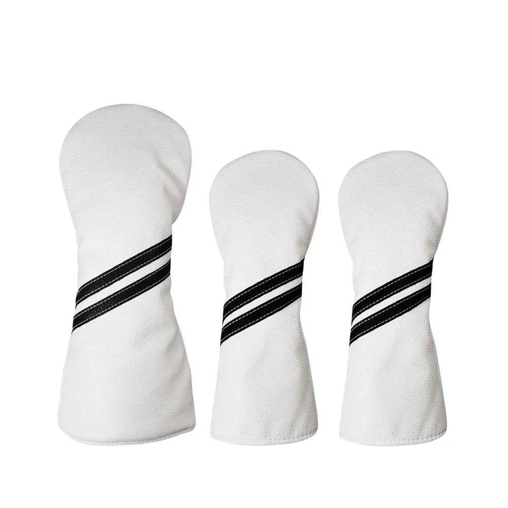 Striped Golf Driver Cover